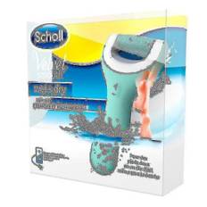 Scholl Velvet Smooth Wet And Dry Elektrisk Fotfil Blå