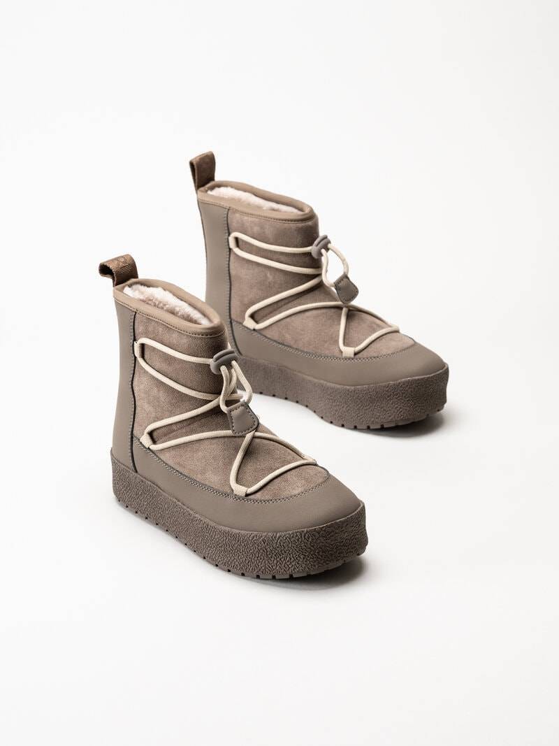 Tretorn - Aspa Hybrid Low - Greige vattentäta boots storlek 42 - Shitake (42)