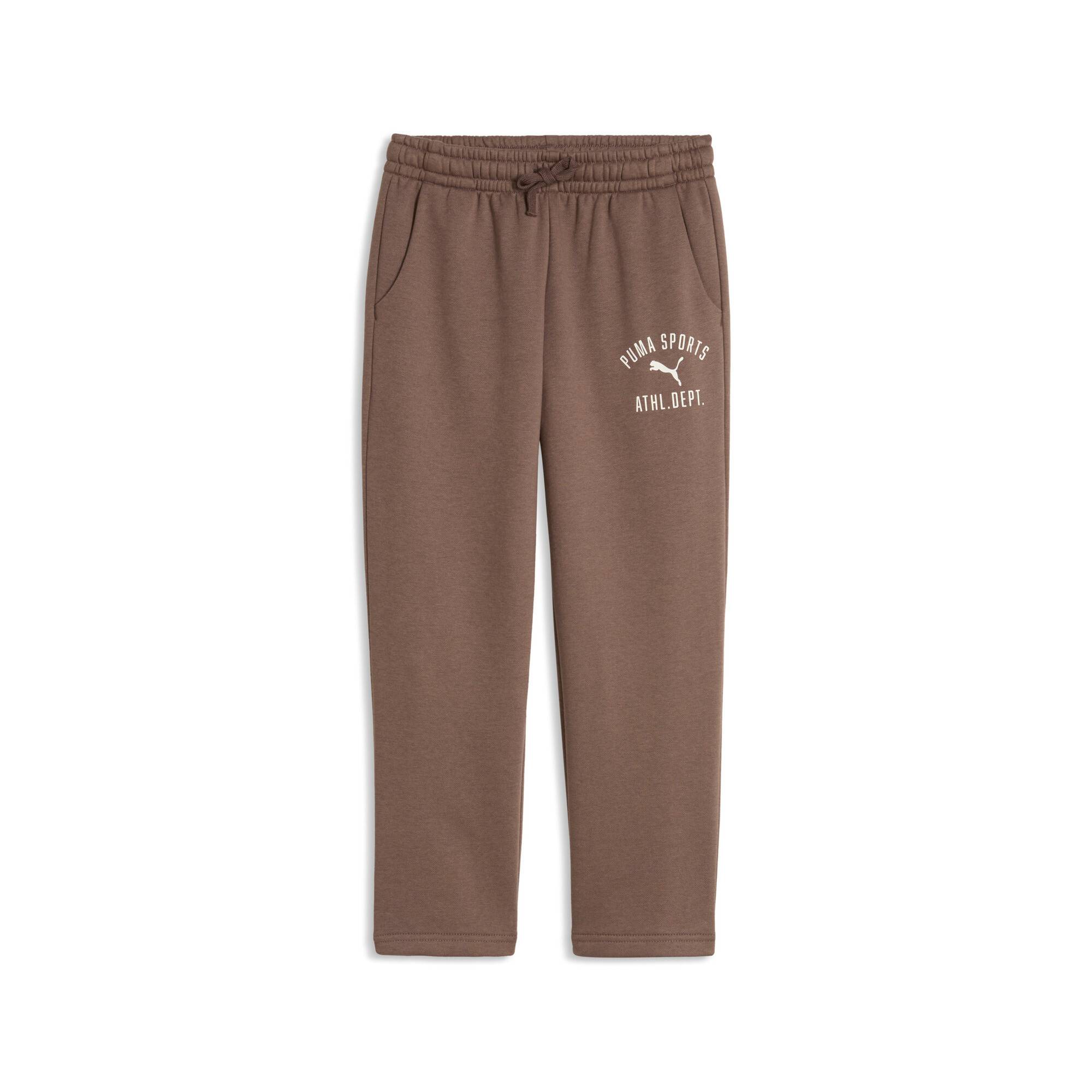 PUMA Varsity Sweatpants Kids, Shop, Flat Bronze, 3-4Y