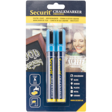 Securit Griffelpenna 2-6mm 2-pack