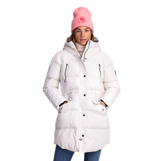Everest W Warm Parka Vinterjackor Cloud White - 48