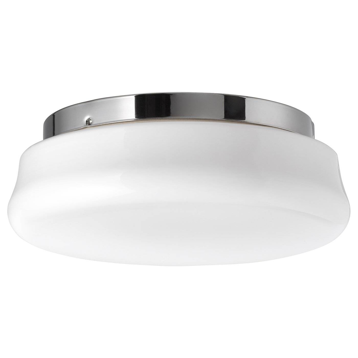 GÅSGRUND plafond, opalvit, 30 cm