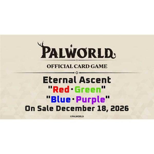 Palworld Official Card Game (OCG): TD04 Eternal Ascent: Blue-Purple Deck
