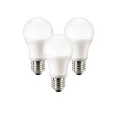 3-pack Pære LED 9,5W E27 - Attralux