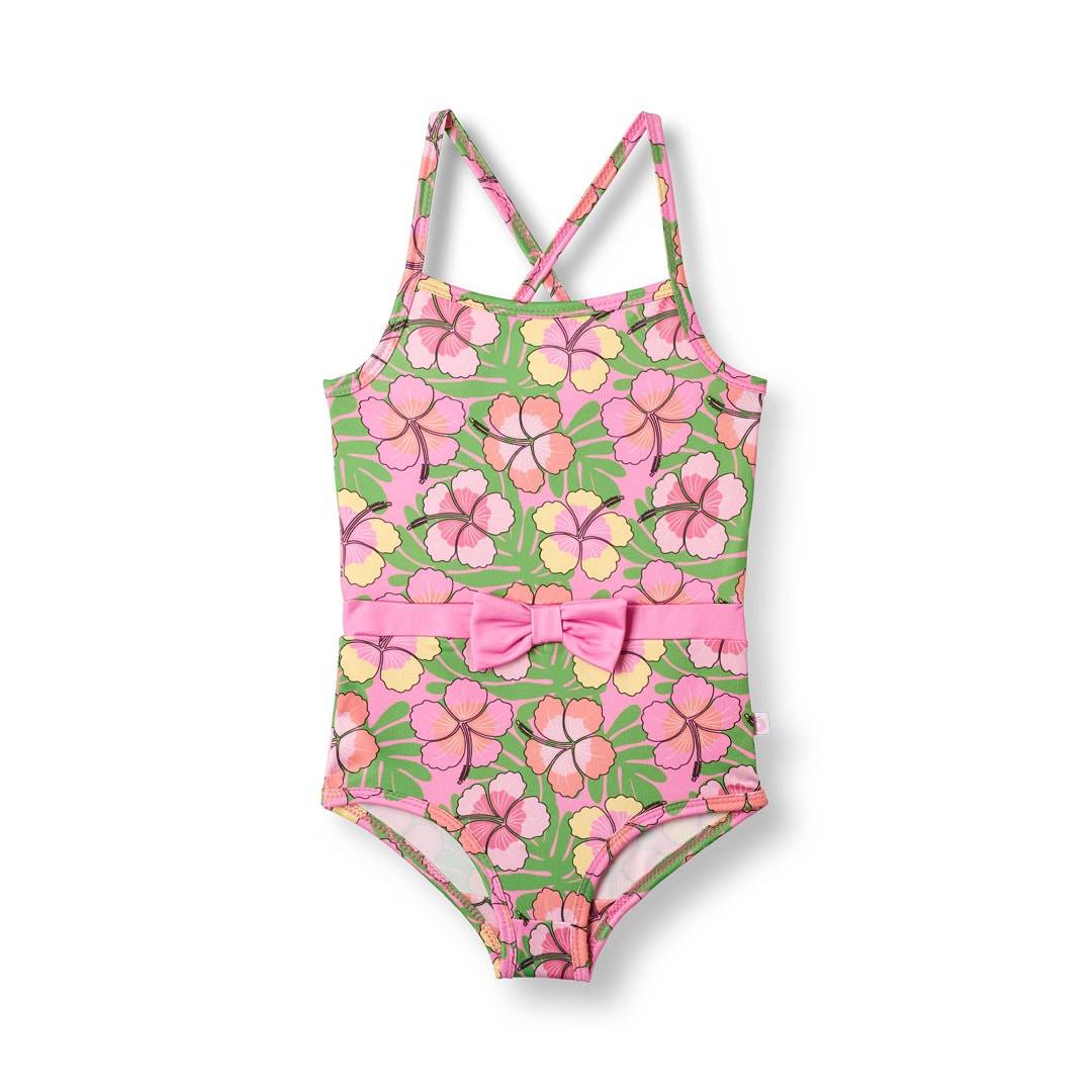 Småfolk UV-badedragt Candy Floss Candy Floss 3-4 Y Lyserød 3-4 år Piger