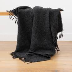 Black plaid i uld Paula