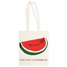 This Is Not A Watermelon Unisex Totebag Beige Shopping Säck Återanvändbar