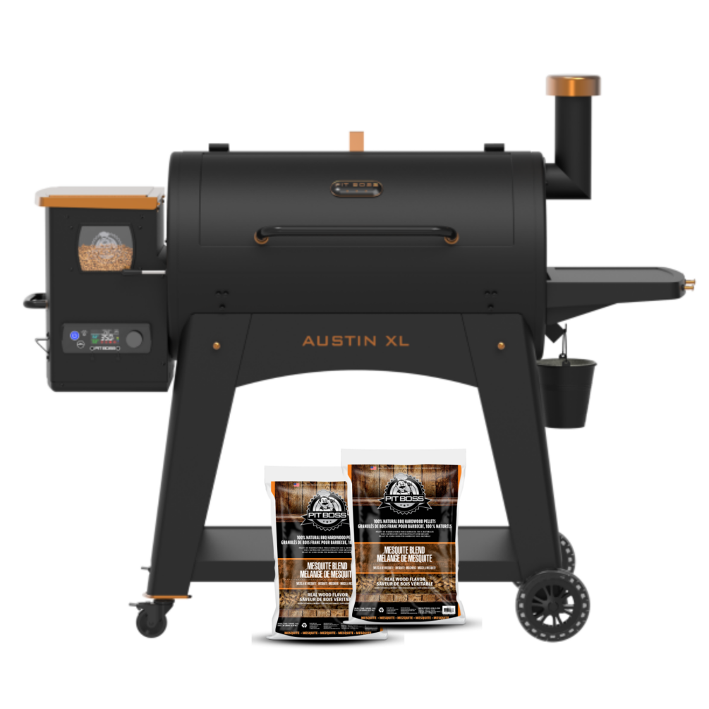 Pit Boss Pelletgrill Onyx Austin XL 1000 inkl. 2x Pellets