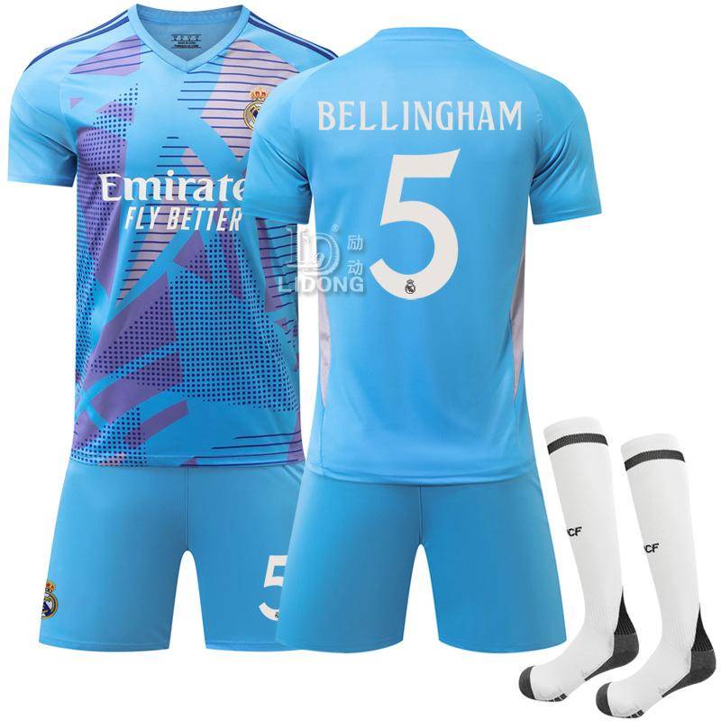 2425 Nej. 5 Bellingham Real Madrid Fotbollströja