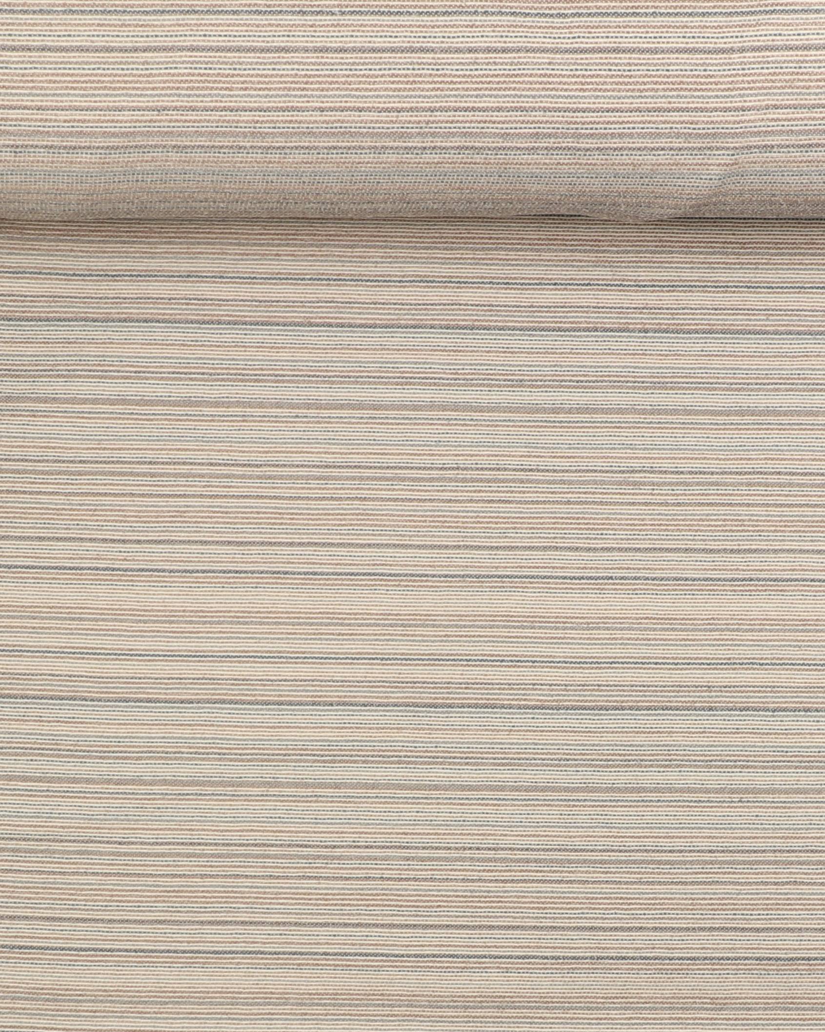 Smalle striber - Uld/polyester