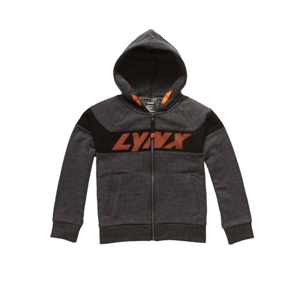 Lynx Logo Junior Hoodie Grå (barn)