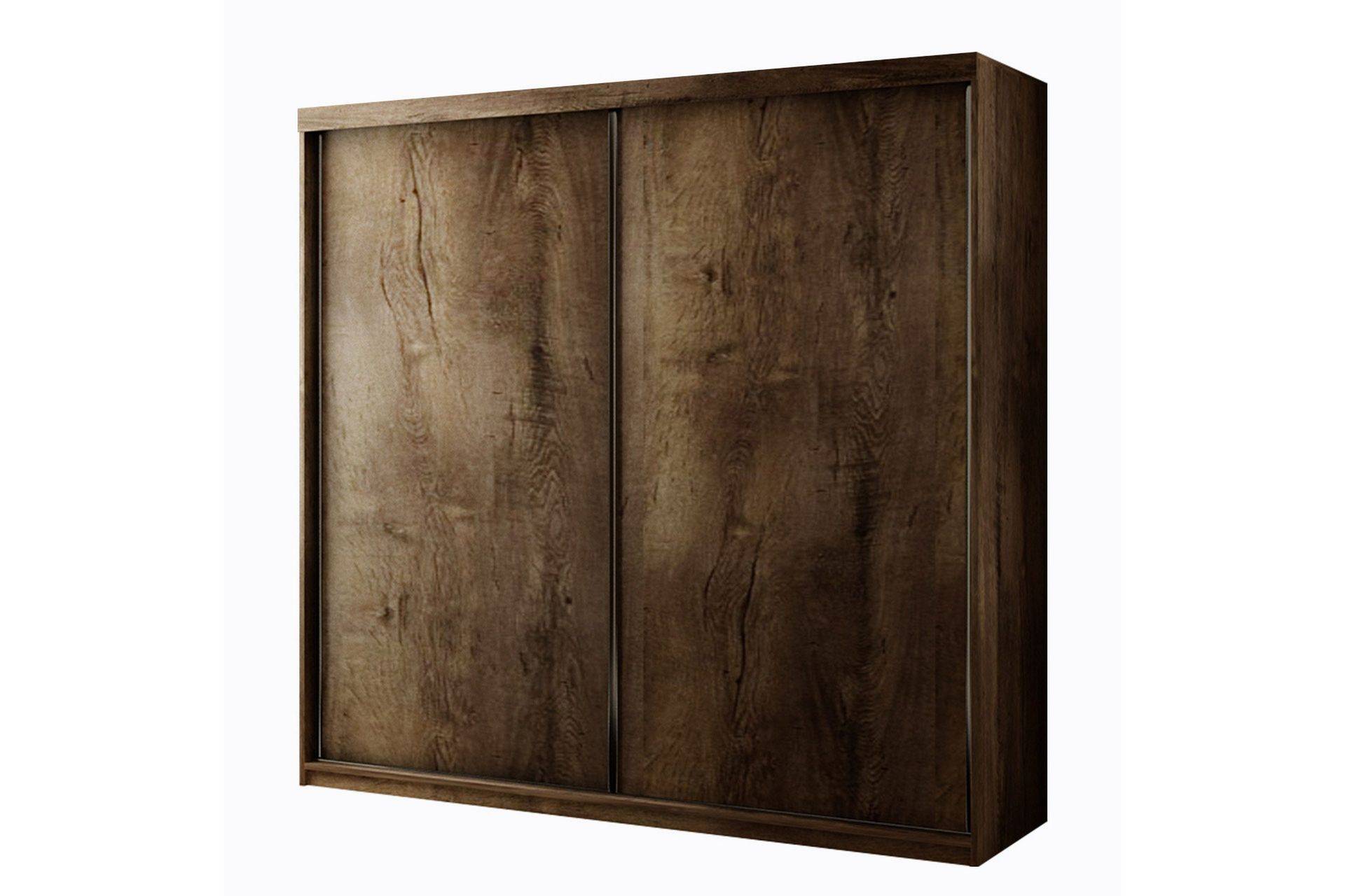 Dunkra Garderob LED-belysning RGB 200 cm - Mörk Ask Garderober & garderobssystem Natur