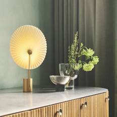 Liris portable table lamp brass