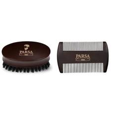 Parsa - Beauty Men Beard Brush + Parsa - Beauty Men Beard Comb