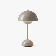 Andtradition Flowerpot VP9 Portable Bordslampa Grey Beige