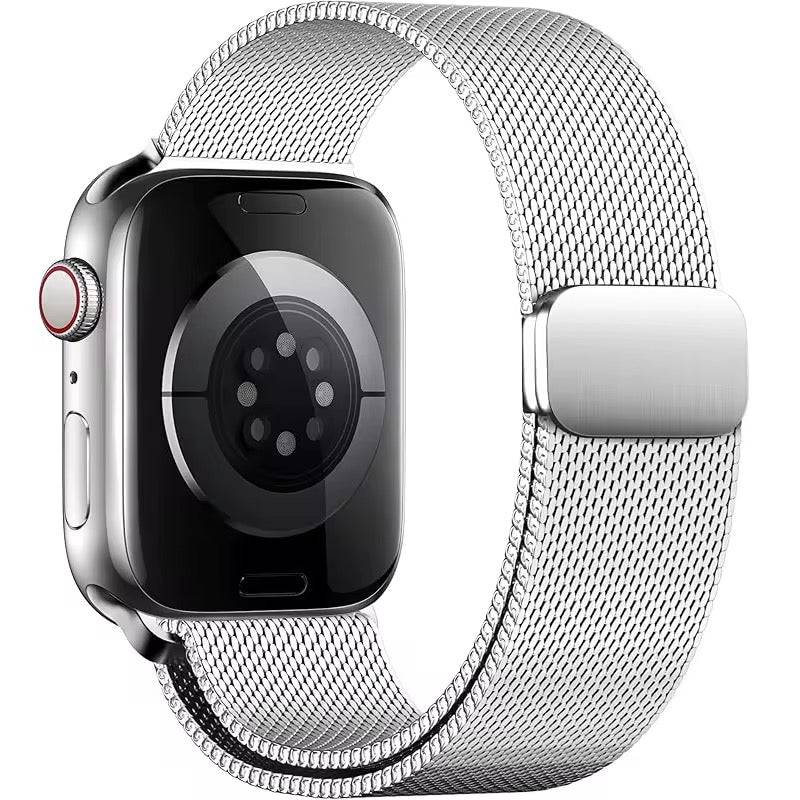 Milanese Loop Armband för Apple Watch - 42-44mm - Silver / 42mm