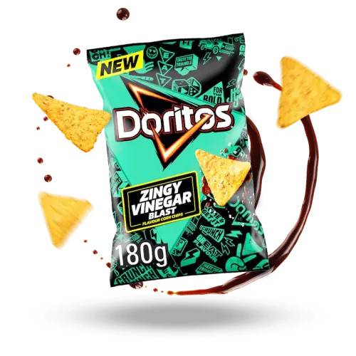 Doritos Zingy Vinegar Blast 180g(BF:2026-07-04)