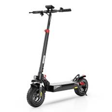 iScooter-iX3 elsparkcykel 10-tums terrängdäck 800W motor 48V10Ah batteri hackad maxhastighet 40 km/h räckvidd 40 km med APP-kontroll(INGEN ABE) 800W svart