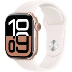 Apple Watch S10 42mm GPS (Rose Gold Alu/Light Blush Sport Band) M/L