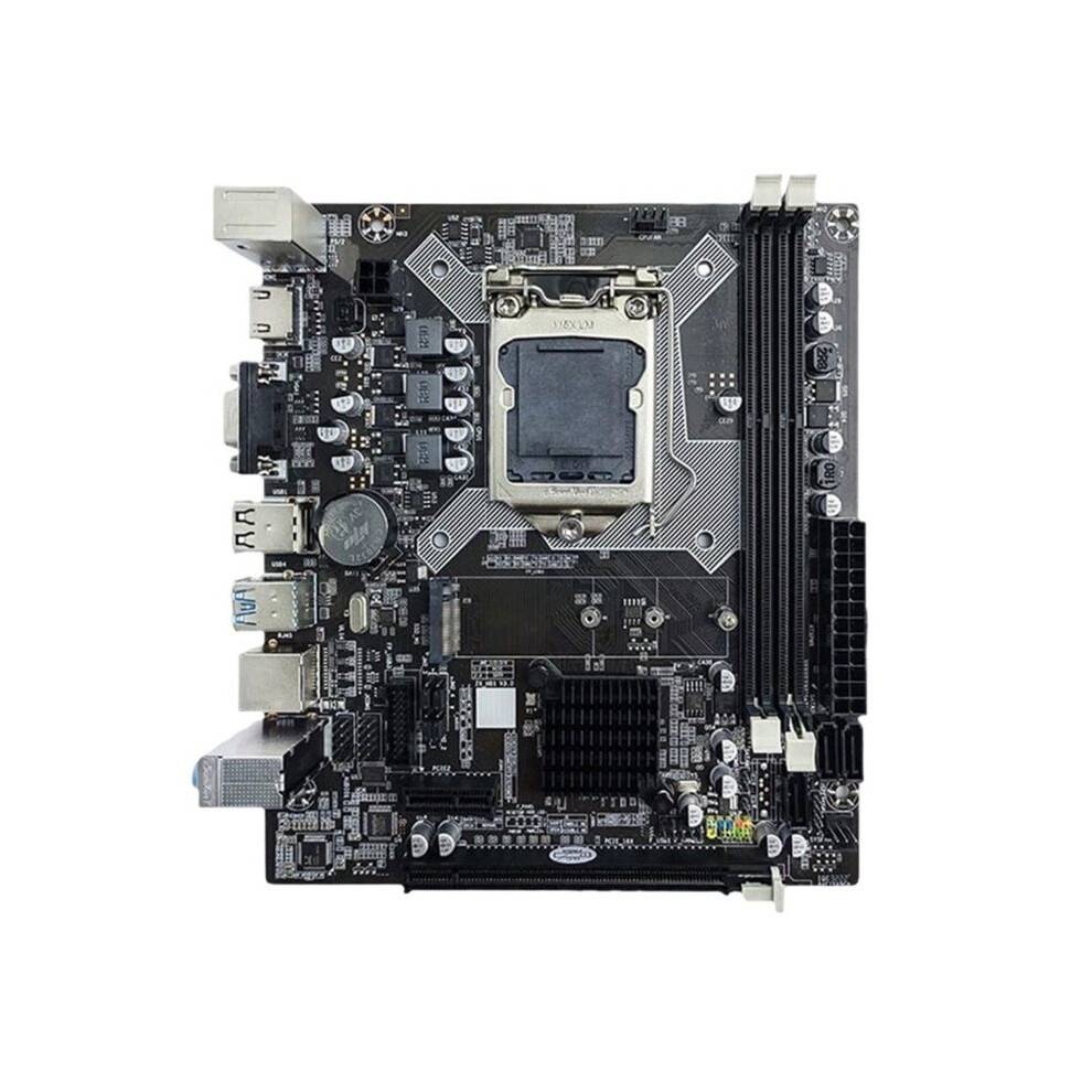 H81 Motherboard LGA1150 H81/B85 Chipset M.2 NVME HD+VGA DDR3 Maximum Support 2x8GB RAM H81 Desktop Motherboard.