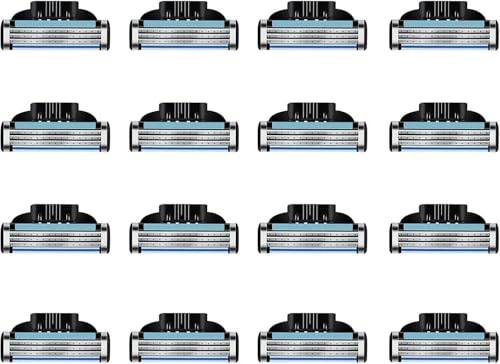 16 stycken rakblad Kompatibelt 3-lager Ersättning Efterfyllande Våtrakning