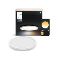 hilips Hue Aurelle – Rundt Panel RD Hvid Loftlampe – White Ambiance (uden dæmper) - Fri fragt og klar til levering - Prismatch
