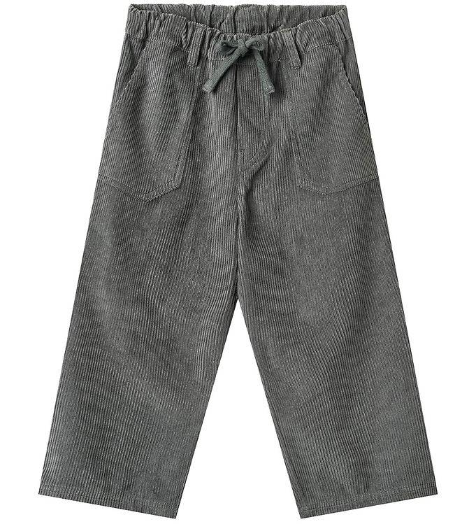 Wheat Fløjlsbukser - James - Dark Charcoal - Wheat - 10 år (140) - Fløjlsbukser