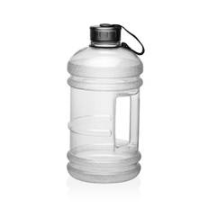 Versa Transparent Vandflaske 2L - Holdbar Silikone og Rustfrit Stål Kombination