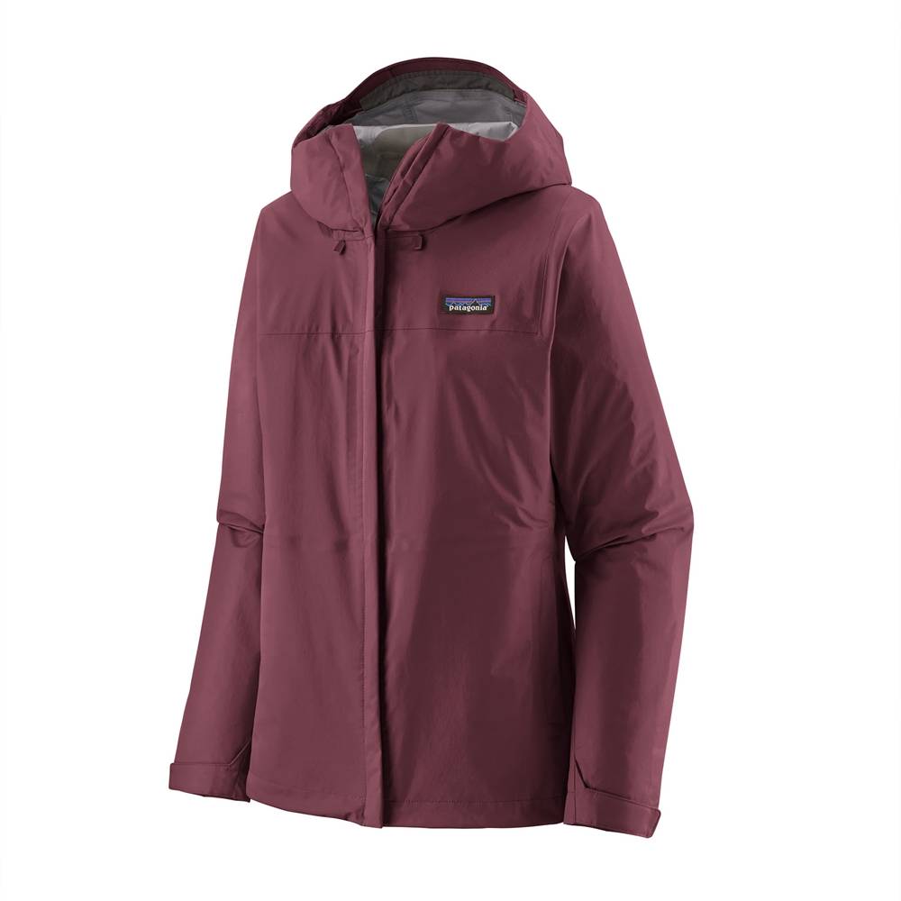 Patagonia Womens Torrentshell 3L Rain Jacket - Berry Fig.