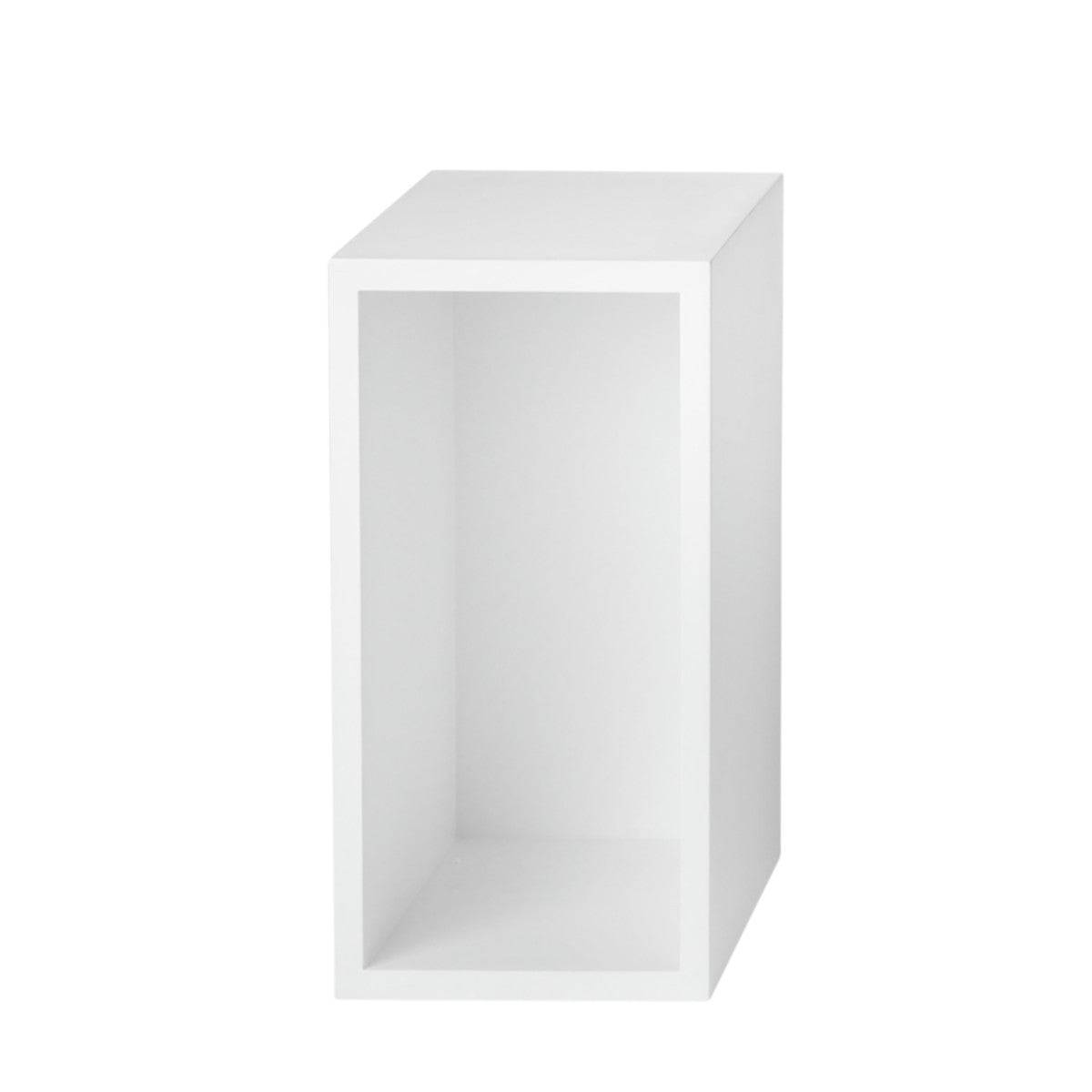 Muuto Stacked - Small med bagbeklædning - White