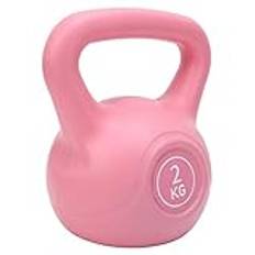 Kettlebell, Styrketräning Kettlebells 2KG Fitness Kettlebell Armlyftningsträning Kettlebells 15,5 Cm Handtag för Träningsutrustning, Fitnesskropp, Sporttrender