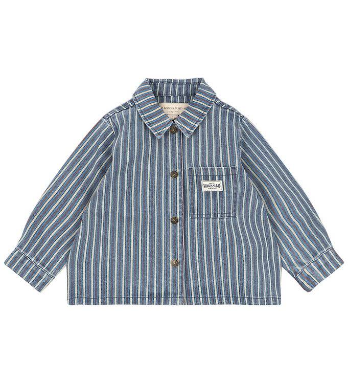 Konges Sløjd Jeansjacka - Magot - Tricolore Bleu - Konges Sløjd - 5 år (110) - Jeansjackor