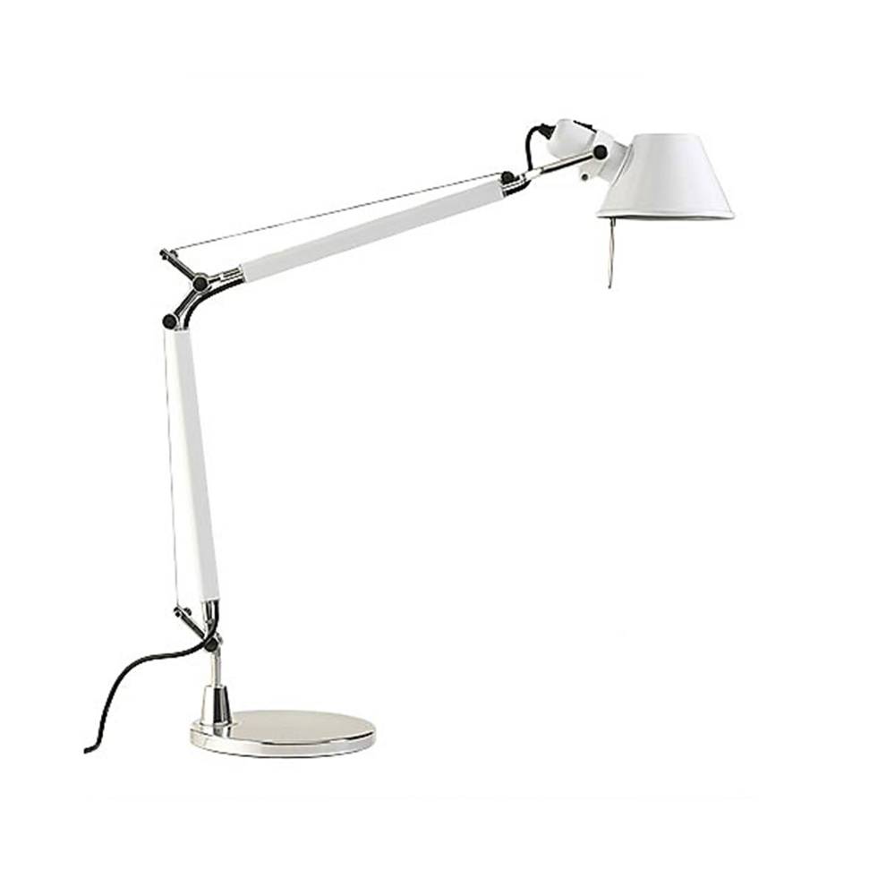Artemide - Tolomeo Mini Skrivbordslampa, Vit - Skrivbordslampor - Giancarlo Fassina,Michele De Lucchi - Vit