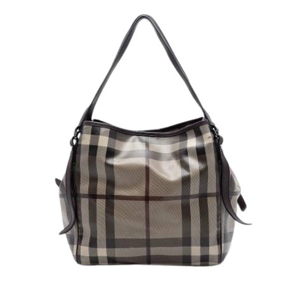 Burberry Vintage Pre-owned Canterbury Tote Bag - Vintage - Dame - Brun - ONE SIZE - Læder