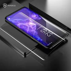 AMORUS 3D Curved UV Light Irradiation Full Cover Tempered Glass Screen Protector Film (Full Glue) for Samsung Galaxy Note 9