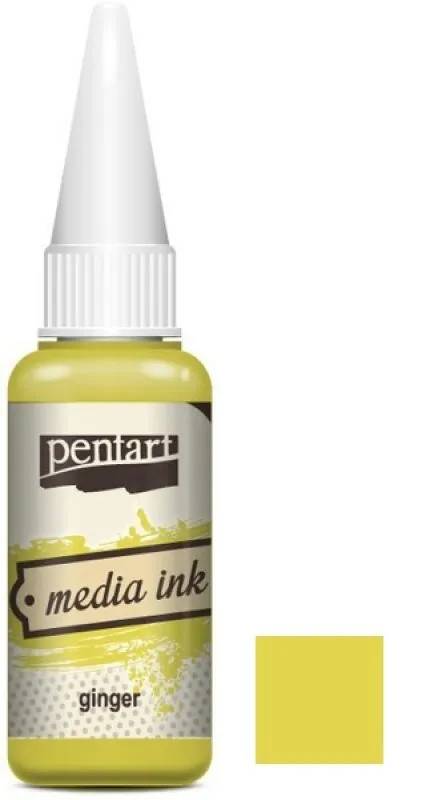 Pentart Alcohol Media Ink - Ginger (20 ml)