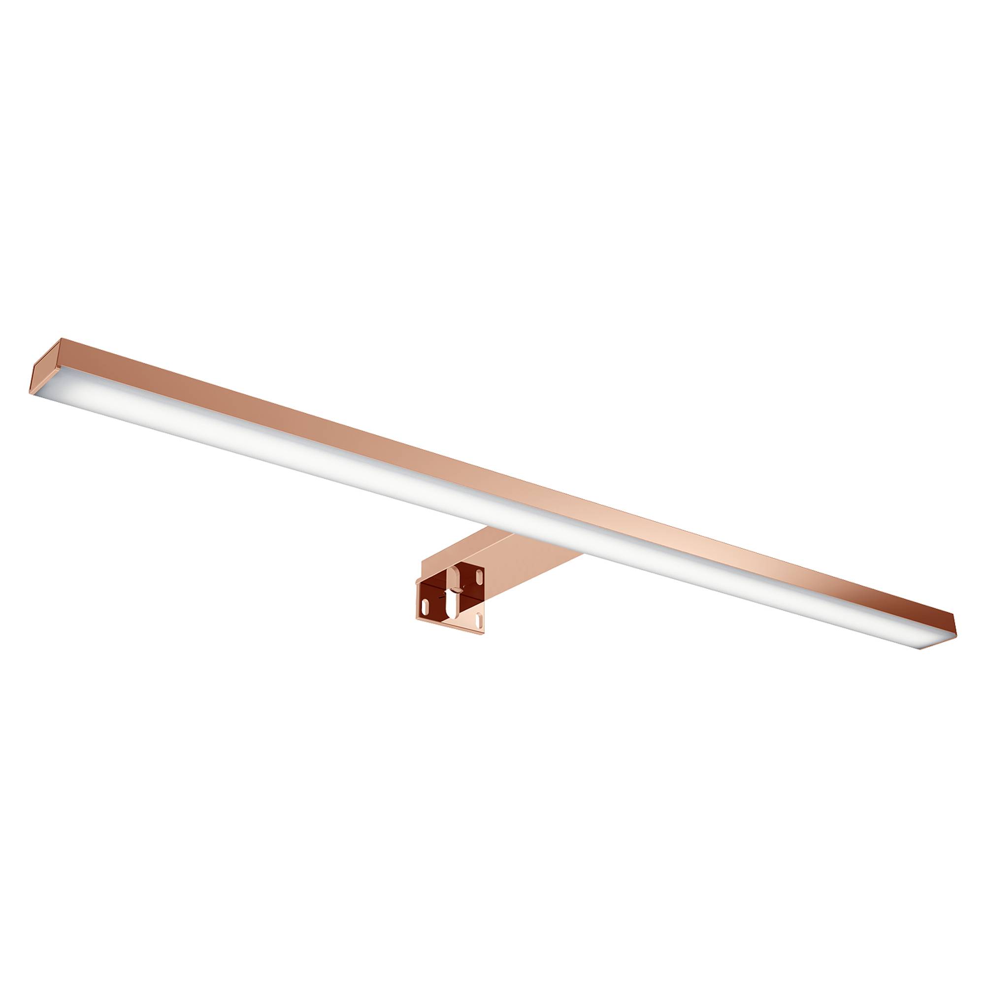 Spegelbelysning Lumea Rosa Guld Blank 50 cm