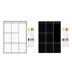 Whiteboard veckoplanering