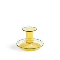 HAY - Flare Candleholder Yellow - Lysestager og lanterner - Gul