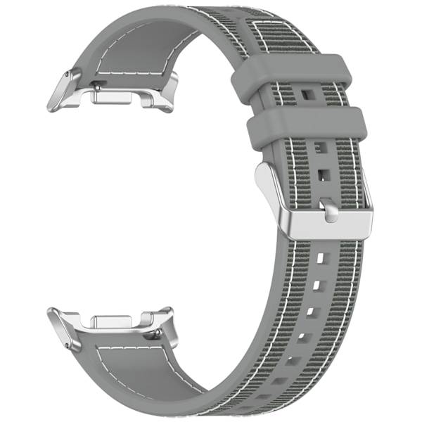 Vävd nylonrem för Samsung Galaxy Watch8/Classic/Ultra2 Grey