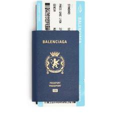 Logo Leather Long Passport Holder