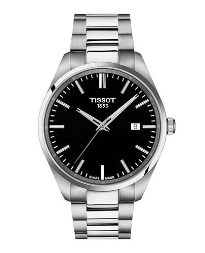 Tissot PR100 Bracelet Watch, T1504101105100, Men's, Black Dial