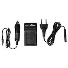 vhbw laddare kompatibel med Nikon Coolpix P600, P610, B700, P900, S810 kamera videokamera / batteri – laddningsdocka, biladapter, laddningsdisplay, 4,35 V