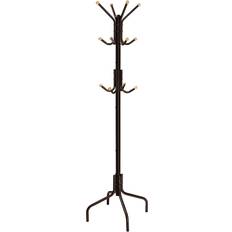 Stumtjener med 12 kroge Metal Brun, H.180 cm