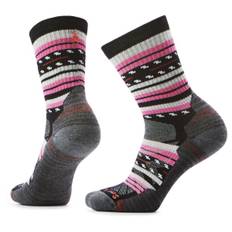 Smartwool Women's Hike Light Cushion Margarita Crew Socks Vandringsstrumpor Dam Storlek L Färg grå