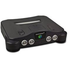 Nintendo 64 | inkl. Spil | sort | Controller | Super Smash Bros (EU PAL Version)