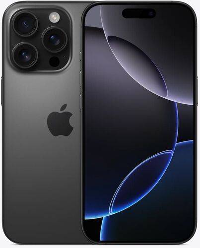 iPhone 16 Pro | 256 GB | Dual-SIM (2 x eSIM) | svart titan