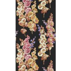 Sanderson Hollyhocks Copper/Rhodera tapet