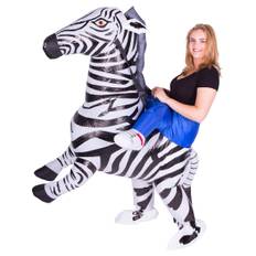 Oppustelig Zebra Kostume