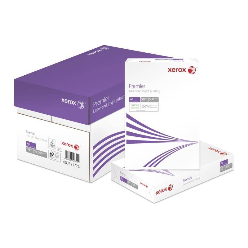 Kopipapir Xerox Premier 90g A4 500ark/pak pakke med 5 stk..